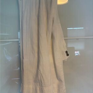 Marine Layer white linen pants